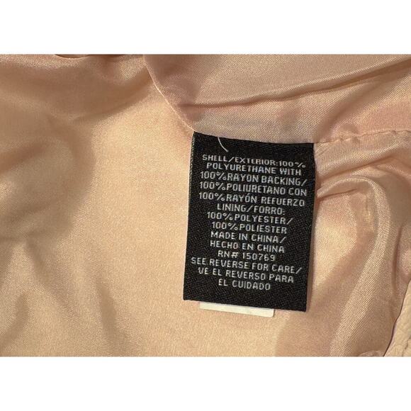 Me Jane Moto Jacket with Embroidered Flowers on Sleeve GIRLS SIZE 14 - Picture 7 of 9